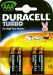 DURACELL LR 03-4BL TURBO ― Интернет-магазин ElitonShop.ru