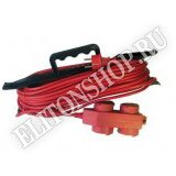 Сетевой удлинитель Camelion SG 4x25-Z-R ― Интернет-магазин ElitonShop.ru